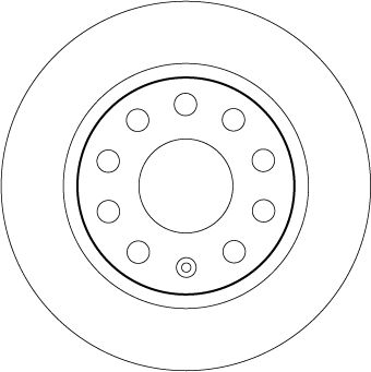 TRW Bremsscheibe DF6553