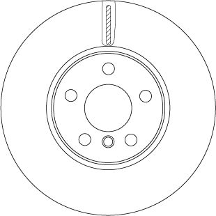 TRW Bremsscheibe DF6747S