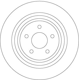 TRW Bremsscheibe DF6976