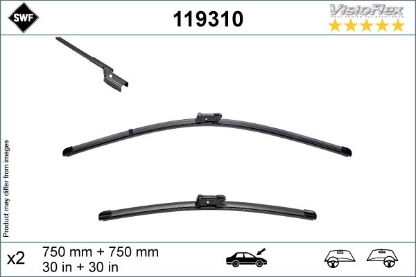 SWF Wischblatt 119310