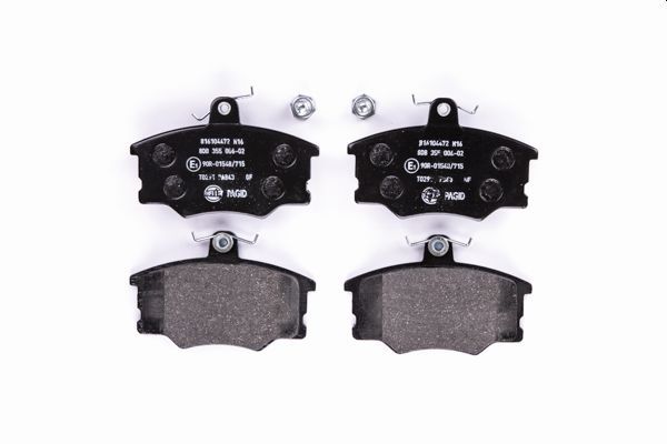 HELLA Bremsbelagsatz, Scheibenbremse 8DB 355 006-021