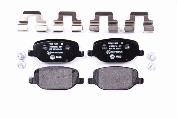 HELLA Bremsbelagsatz, Scheibenbremse 8DB 355 006-741