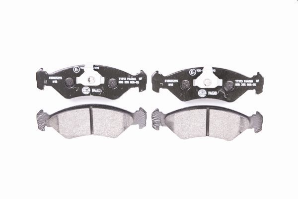 HELLA Bremsbelagsatz, Scheibenbremse 8DB 355 008-051