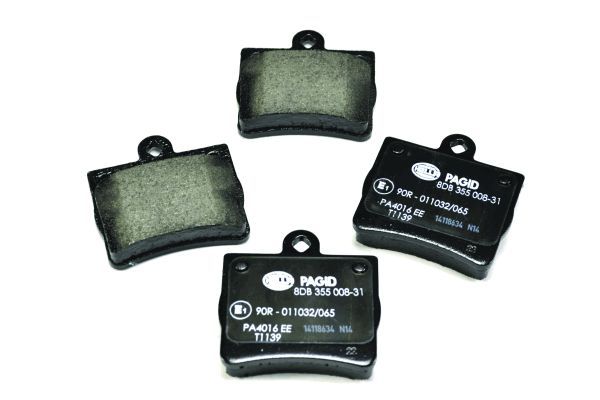 HELLA Bremsbelagsatz, Scheibenbremse 8DB 355 008-311