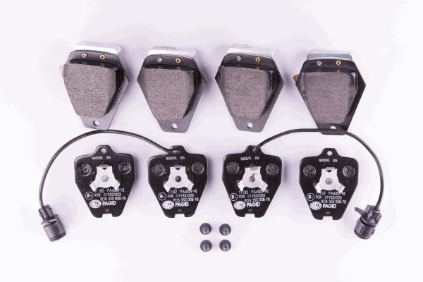 HELLA Bremsbelagsatz, Scheibenbremse 8DB 355 008-781