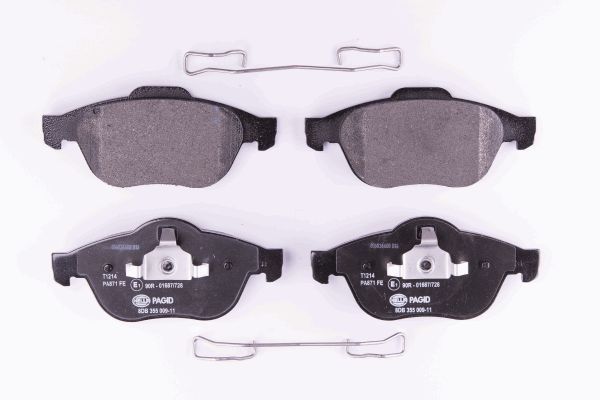 HELLA Bremsbelagsatz, Scheibenbremse 8DB 355 009-111