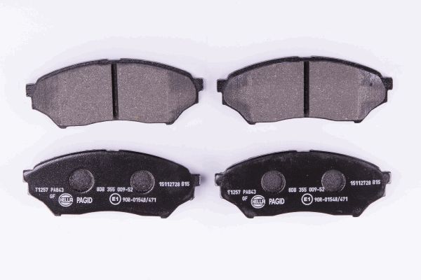 HELLA Bremsbelagsatz, Scheibenbremse 8DB 355 009-521