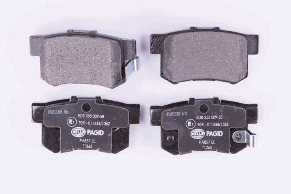 HELLA Bremsbelagsatz, Scheibenbremse 8DB 355 009-581