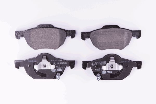 HELLA Bremsbelagsatz, Scheibenbremse 8DB 355 010-831