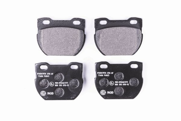 HELLA Bremsbelagsatz, Scheibenbremse 8DB 355 010-921