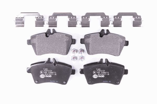 HELLA Bremsbelagsatz, Scheibenbremse 8DB 355 011-381