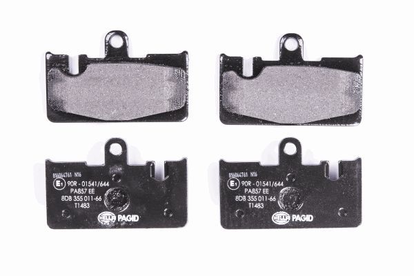 HELLA Bremsbelagsatz, Scheibenbremse 8DB 355 011-661