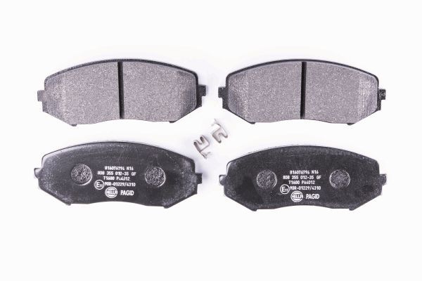 HELLA Bremsbelagsatz, Scheibenbremse 8DB 355 012-351
