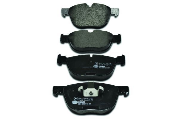 HELLA Bremsbelagsatz, Scheibenbremse 8DB 355 012-541