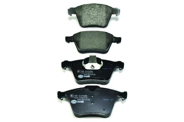 HELLA Bremsbelagsatz, Scheibenbremse 8DB 355 013-001
