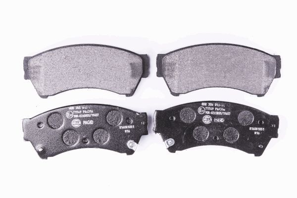 HELLA Bremsbelagsatz, Scheibenbremse 8DB 355 013-761