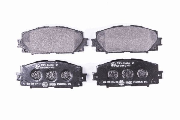HELLA Bremsbelagsatz, Scheibenbremse 8DB 355 014-311