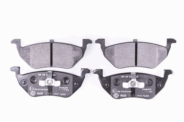 HELLA Bremsbelagsatz, Scheibenbremse 8DB 355 014-951