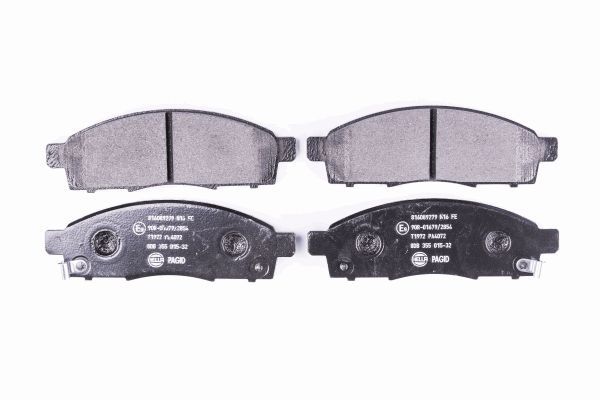 HELLA Bremsbelagsatz, Scheibenbremse 8DB 355 015-321