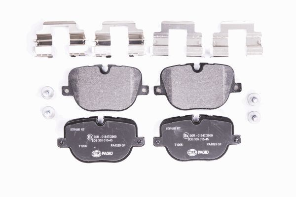 HELLA Bremsbelagsatz, Scheibenbremse 8DB 355 015-451