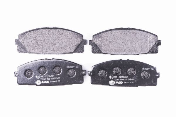 HELLA Bremsbelagsatz, Scheibenbremse 8DB 355 015-831