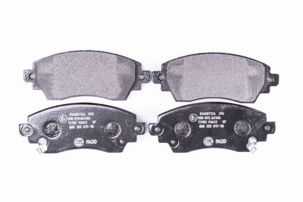 HELLA Bremsbelagsatz, Scheibenbremse 8DB 355 017-101