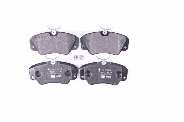 HELLA Bremsbelagsatz, Scheibenbremse 8DB 355 017-771