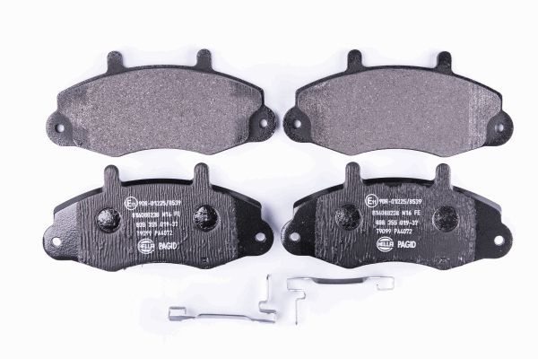 HELLA Bremsbelagsatz, Scheibenbremse 8DB 355 019-371