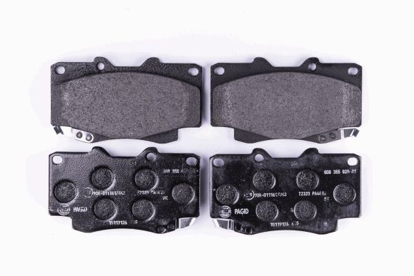 HELLA Bremsbelagsatz, Scheibenbremse 8DB 355 020-811