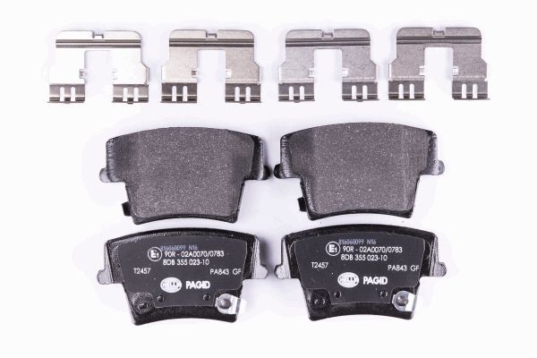 HELLA Bremsbelagsatz, Scheibenbremse 8DB 355 023-101