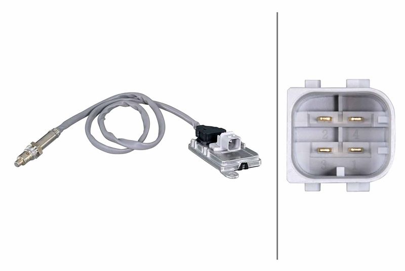 HELLA NOx-Sensor, NOx-Katalysator 6PN 358 186-501