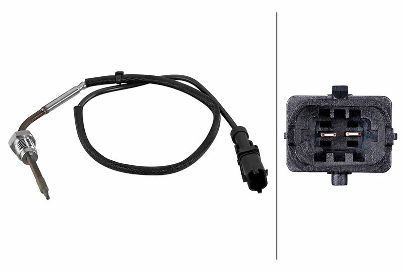 HELLA Sensor, Abgastemperatur 6PT 010 376-641