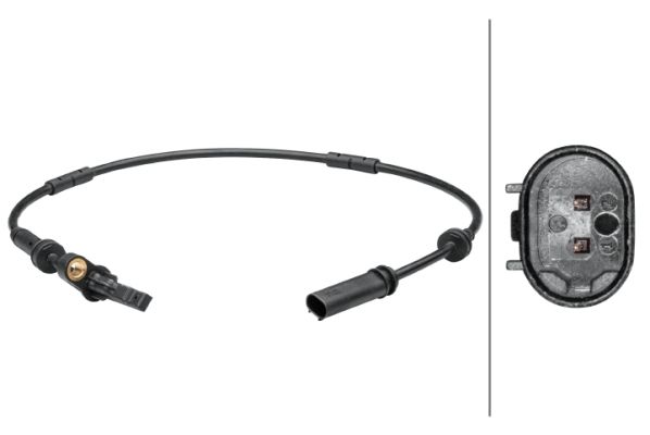 HELLA Sensor, Raddrehzahl 6PU 012 679-391