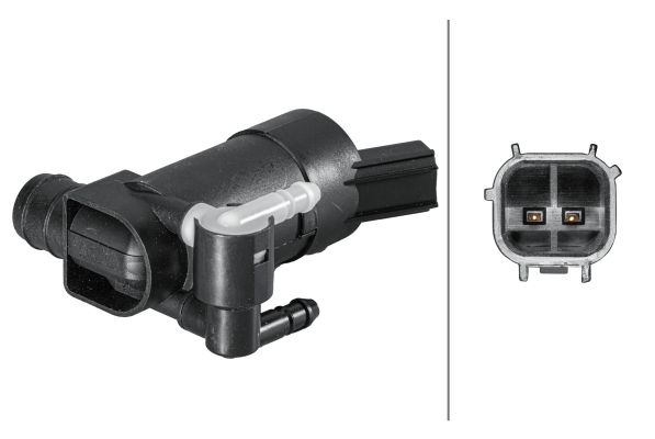 HELLA Waschwasserpumpe, Scheibenreinigung 8TW 006 848-151