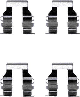 HELLA Zubehörsatz, Scheibenbremsbelag 8DZ 355 205-001