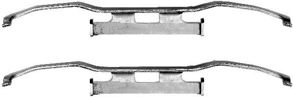 HELLA Zubehörsatz, Bremssattel 8DZ 355 201-261