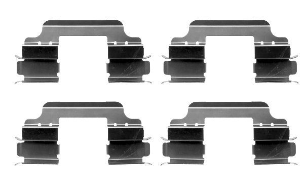 HELLA Zubehörsatz, Scheibenbremsbelag 8DZ 355 203-141