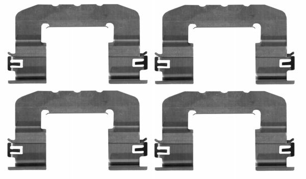 HELLA Zubehörsatz, Bremssattel 8DZ 355 205-701