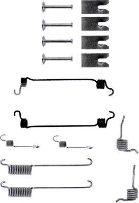 HELLA Zubehörsatz, Bremsbacken 8DZ 355 200-391