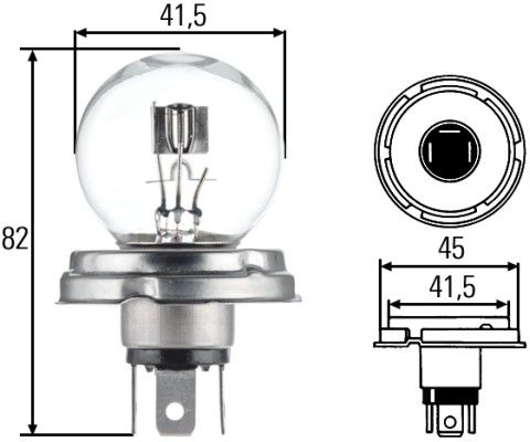 HELLA Glühlampe 8GD 002 088-071