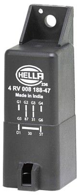 HELLA Steuergerät, Glühzeit 4RV 008 188-471