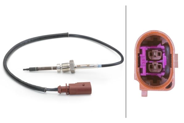 HELLA Sensor, Abgastemperatur 6PT 014 494-111