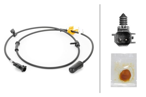 HELLA Sensor, Raddrehzahl 6PU 230 040-031