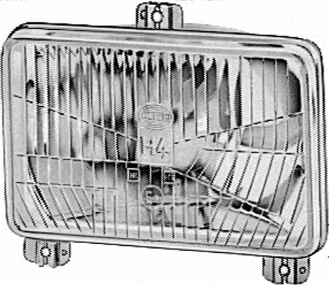HELLA Scheinwerfereinsatz, Hauptscheinwerfer 1AB 006 277-127