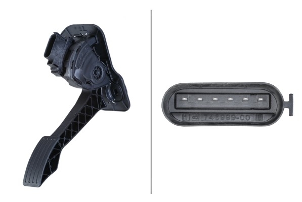HELLA Sensor, Fahrpedalstellung 6PV 010 946-211