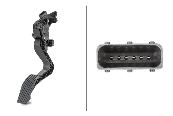 HELLA Sensor, Fahrpedalstellung 6PV 010 175-741