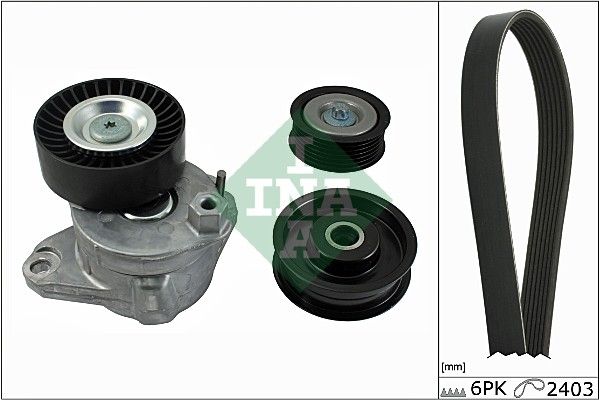 Schaeffler INA Keilrippenriemensatz 529 0034 10