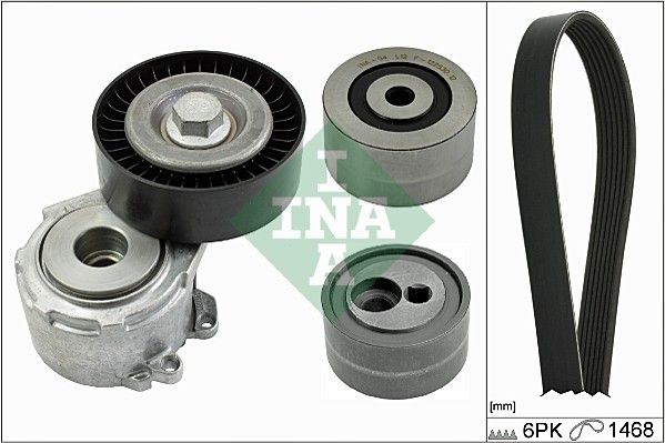 Schaeffler INA Keilrippenriemensatz 529 0156 10
