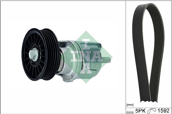 Schaeffler INA Keilrippenriemensatz 529 0161 10