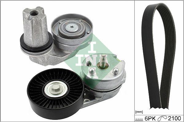 Schaeffler INA Keilrippenriemensatz 529 0422 10